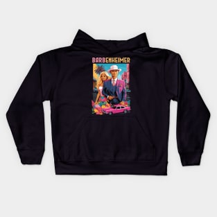 Barbie v Oppenheimer 2023 | BARBENHEIMER Trends Kids Hoodie